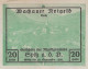 20 HELLER 1920 Stadt WACHAU Niedrigeren Österreich Notgeld Banknote #PF276 - [11] Emissions Locales