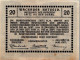 20 HELLER 1920 Stadt WACHAU Niedrigeren Österreich Notgeld Banknote #PE739 - Lokale Ausgaben