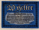 20 HELLER 1920 Stadt SIEZENHEIM Salzburg Österreich Notgeld Banknote #PF179 - Lokale Ausgaben