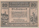 20 HELLER 1920 Stadt SCHEIBBS Niedrigeren Österreich Notgeld Papiergeld Banknote #PG788 - Lokale Ausgaben