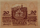 20 HELLER 1920 Stadt SANKT GILGEN Salzburg Österreich Notgeld Banknote #PE611 - [11] Emissions Locales
