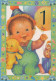 HAPPY BIRTHDAY 1 Year Old BOY CHILDREN Vintage Postal CPSM #PBT933.GB - Geburtstag