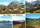 PASSO PENNES, PENSERJOCH, TRENTINO ALTO ADIGE, MULTIPLE VIEWS, PASS, MOUNTAIN, ARCHITECTURE, LAKE, ITALY, POSTCARD - Otros & Sin Clasificación