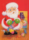 BABBO NATALE Natale Vintage Cartolina CPSM #PAK169.IT - Santa Claus
