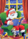BABBO NATALE Natale Vintage Cartolina CPSMPF #PAJ406.IT - Santa Claus