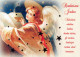 ANGELO Buon Anno Natale Vintage Cartolina CPSM #PAH076.IT - Angels