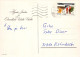 PÈRE NOËL Bonne Année Noël Vintage Carte Postale CPSM #PBL252.FR - Santa Claus