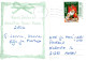 PAPÁ NOEL Animales NAVIDAD Fiesta Vintage Tarjeta Postal CPSM #PAK517.ES - Santa Claus