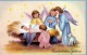 ÁNGEL NAVIDAD Vintage Tarjeta Postal CPSMPF #PAG762.ES - Anges