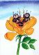 FIORI Vintage Cartolina CPSM #PBZ998.IT - Flowers
