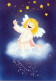 ANGELO Natale Vintage Cartolina CPSM #PBP304.IT - Engel