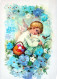 ANGELO Natale Vintage Cartolina CPSM #PBP559.IT - Angels