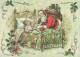 BABBO NATALE Buon Anno Natale Vintage Cartolina CPSM #PBB064.IT - Santa Claus