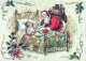 BABBO NATALE Buon Anno Natale Vintage Cartolina CPSM #PBB064.IT - Santa Claus