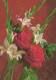 FLOWERS Vintage Ansichtskarte Postkarte CPSM #PAS046.DE - Blumen