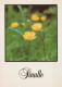 FLOWERS Vintage Ansichtskarte Postkarte CPSM #PAR385.DE - Flowers