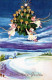 ENGEL WEIHNACHTSFERIEN Vintage Ansichtskarte Postkarte CPSMPF #PAG828.DE - Anges