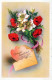 FLORES Vintage Tarjeta Postal CPSMPF #PKG109.ES - Flowers