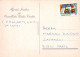 PAPÁ NOEL Feliz Año Navidad Vintage Tarjeta Postal CPSM #PBL116.ES - Santa Claus