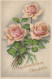 FLOWERS Vintage Ansichtskarte Postkarte CPA #PKE507.DE - Fleurs