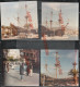 Fixe Sanary 3 Décembre 1989 Vieux Grément Goëlette Dans Le Port Ensemble 12 Photos - Anonymous Persons