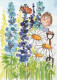 FLOWERS Vintage Ansichtskarte Postkarte CPSM #PBZ997.DE - Fleurs