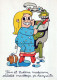 KINDER HUMOR Vintage Ansichtskarte Postkarte CPSM #PBV170.DE - Humorous Cards