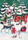 Neujahr Weihnachten Vintage Ansichtskarte Postkarte CPSM #PBM481.DE - Neujahr