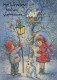 Neujahr Weihnachten KINDER Vintage Ansichtskarte Postkarte CPSM #PAY842.DE - Nouvel An