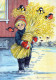 Neujahr Weihnachten KINDER Vintage Ansichtskarte Postkarte CPSM #PAW370.DE - New Year