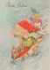 Neujahr Weihnachten KINDER Vintage Ansichtskarte Postkarte CPSM #PAW814.DE - Nouvel An