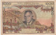 MADAGASCAR 1000 Francs - 200 Ariary 1960 P 56a Plusieurs Plis Et Trous - Madagaskar