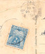 P-24-Mi-Is-2046 : CARTE POSTALE TAXEE AVEC TIMBRE 2 F. 26 MARS 1946 - 1859-1959 Covers & Documents