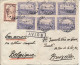 BELGIAN CONGO LETTRE PAR AVION DE COSTERMANSVILLE 05.04.37 TO BRUSSELS - Lettres & Documents