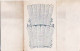 DE 1920 - Carte Porcelaine De Restaurant A L'Aigle, Bruxelles 1866 Imp Carbote. - Autres & Non Classés