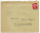 Germany 1936 Cover & Letter; Borken (Westf.) - Ernst Schmedding To Schiplage; 12pf. Hindenburg - Lettres & Documents