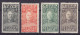 Belgian Congo 1928 Mi. 95, 97-98, 100, 5c., 20c., 35c., 60c. Stanley, MH* (2 Scans) - Ongebruikt