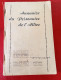 Annuaire Des Prisonniers De Guerre De L'Allier Par Communes 1946 - 1939-45