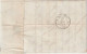 1854 - ENTREE TOSCANE ANTIBES ! / LETTRE De FIRENZA => MARSEILLE - Entry Postmarks