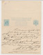 Briefkaart G. 28 Rotterdam - Lubeck Duitsland 1892 - Postal Stationery