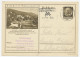 Postal Stationery Germany1937 Tennis Court - Herrenalb Schwarzwald  - Other & Unclassified