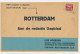 Spoorweg Poststuk Vlaardingen - Rotterdam 1942 - Non Classés