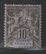 CONGO - N°16 * (1892) 10c Noir Sur Lilas - Unused Stamps