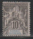 CONGO - N°16 * (1892) 10c Noir Sur Lilas - Ungebraucht