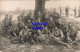 Militaire Carte Photo Groupe 163e Régiment Soldats Militaires - Regimente