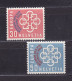 1959 Svizzera Switzerland EUROPA PTT EU - CEPT EUROPE Serie Di 2v. MNH** (ASSEMBLEA AMMINISTRAZIONI POST.EUROPEE) CATENA - 1959