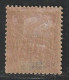 CONGO - N°21 * (1892) 40c Rouge Orange - Unused Stamps