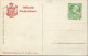 X0581 Austria,stationery Card Offizielle Festpostkarte 1909 Voralberger Jahrhunderstfeier Bregenz,drummer,schlagzeuger - Covers & Documents