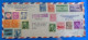 LETTRE  -  ETATS UNIS 1955  -  SUPERBE AFFRANCHISSEMENTS - Cartas & Documentos