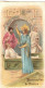 SOUVENIR PIEUX RESURRECTION DE LAZARE IMAGE PIEUSE CHROMO HOLY CARD SANTINI - Andachtsbilder